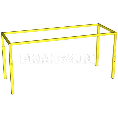 Регулируемый каркас стола малого МТ 17-6 желтый Регулируемый каркас стола малого МТ 17-6 желтый