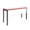 Стол для совместной работы МТ 01-17-1 черный-белый-красный