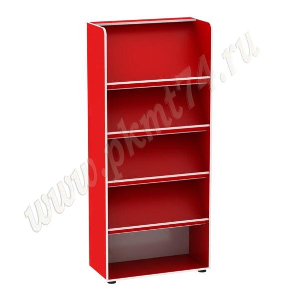 Стеллаж информационный для детского сада МТ 17-44 Красный