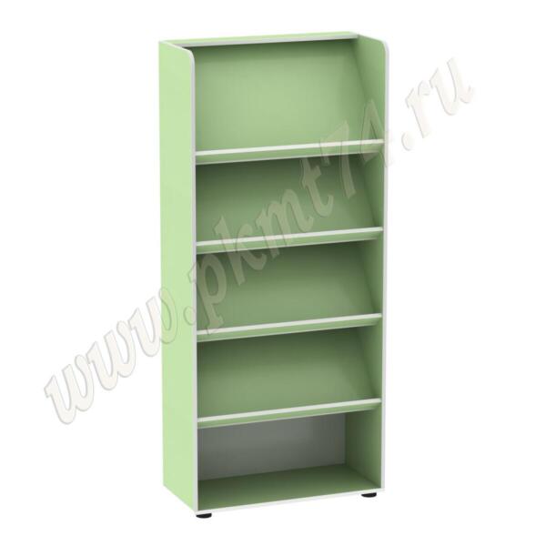 Стеллаж информационный для детского сада МТ 17-44 Салатовый