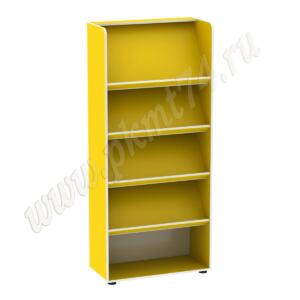 Стеллаж информационный для детского сада МТ 17-44 Желтый Стеллаж информационный для детского сада МТ 17-44 Желтый