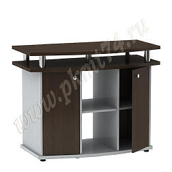 Тумба подставка под аквариум МТ 29-12 Алюминий-Венге