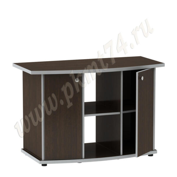 Тумбочка под аквариум МТ 29-21 Венге-Алюминий