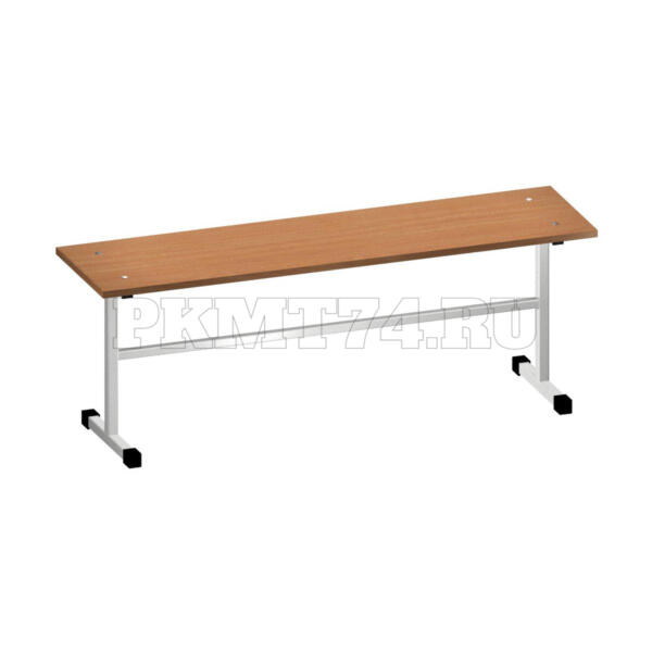 Банкетка ЛДСП на металлокаркасе МТ 05-13 бук Бавария