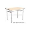 Кухонный стол на разборном металлическом каркасе МТ 20-8 Дуб молочный