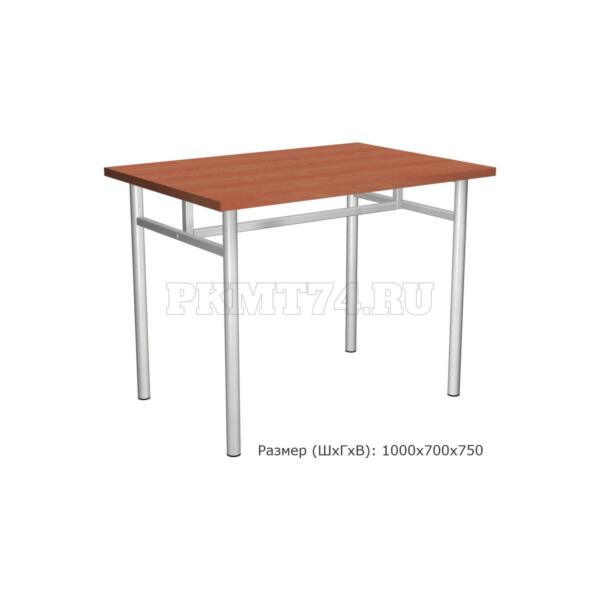 Кухонный стол на разборном металлическом каркасе МТ 20-8 Вишня
