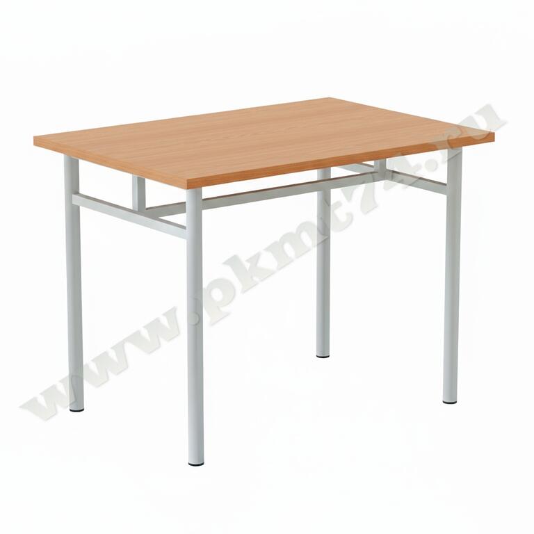 Стол обеденный на разборном металлическом каркасе МТ 20-8 Бук Бавария светлый