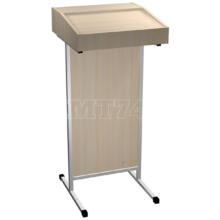 Трибуна напольная на металлокаркасе МТ 08-11 дуб молочный