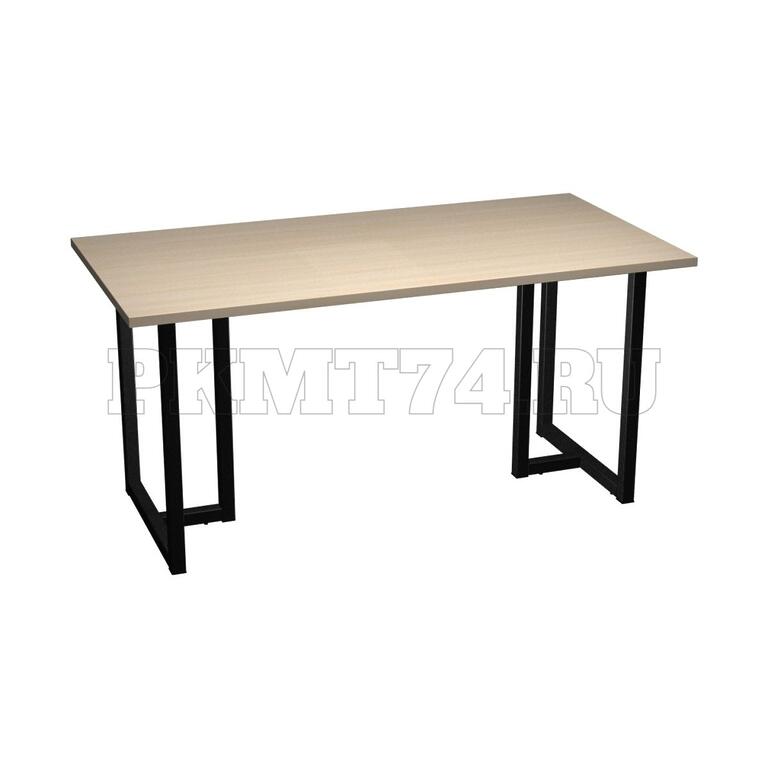 Обеденный стол в стиле Лофт МТ 20-12 дуб молочный