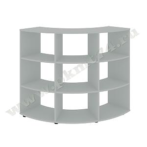 Стеллаж полукруглый МТ 11-21 Серый Стеллаж полукруглый МТ 11-21 Серый