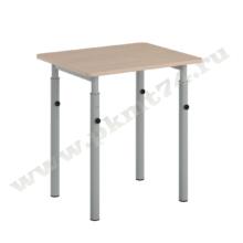 Стол одноместный на телескопических опорах МТ 01-20 Дуб Молочный