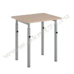 Стол одноместный на телескопических опорах МТ 01-20 Дуб Молочный
