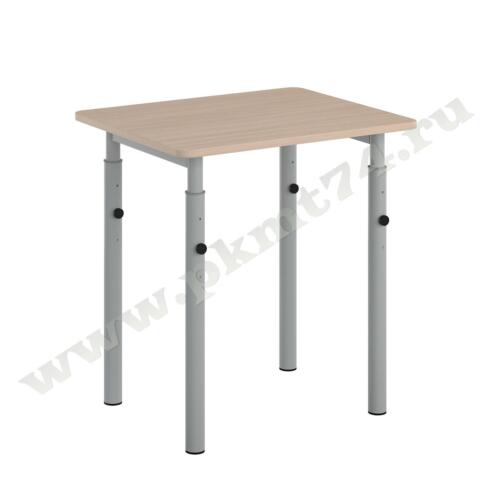 Стол одноместный на телескопических опорах МТ 01-20 Дуб Молочный Стол одноместный на телескопических опорах МТ 01-20 Дуб Молочный