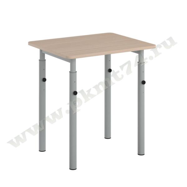 Стол одноместный на телескопических опорах МТ 01-20 Дуб Молочный