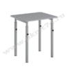 Стол одноместный на телескопических опорах МТ 01-20 Серый