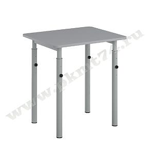 Стол одноместный на телескопических опорах МТ 01-20 Серый