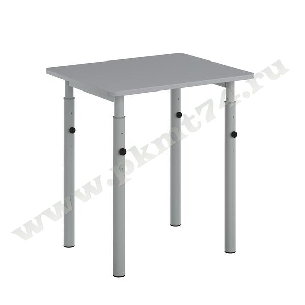 Стол одноместный на телескопических опорах МТ 01-20 Серый