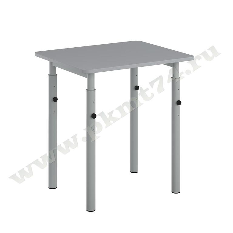 Стол одноместный на телескопических опорах МТ 01-20 Серый