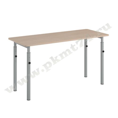 Стол двухместный на телескопических опорах МТ 01-22 Дуб Молочный