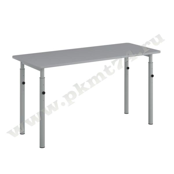 Стол двухместный на телескопических опорах МТ 01-22 Серый