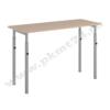 Стол регулируемый на телескопических опорах МТ 01-23 Дуб Молочный Стол регулируемый на телескопических опорах МТ 01-23 Дуб Молочный