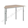 Стол трапеция регулируемый МТ 01-26 № 5-7 дуб Молочный