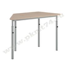Стол трапеция регулируемый МТ 01-26 № 5-7 дуб Молочный