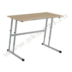 Стол на металлокаркасе эргономичный регулируемый МТ 01-27 Клён