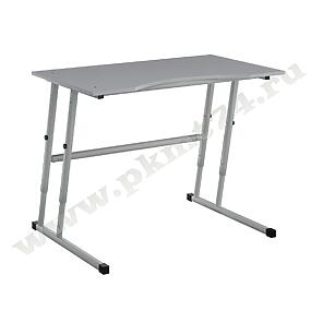 Стол на металлокаркасе эргономичный регулируемый МТ 01-27 Серый