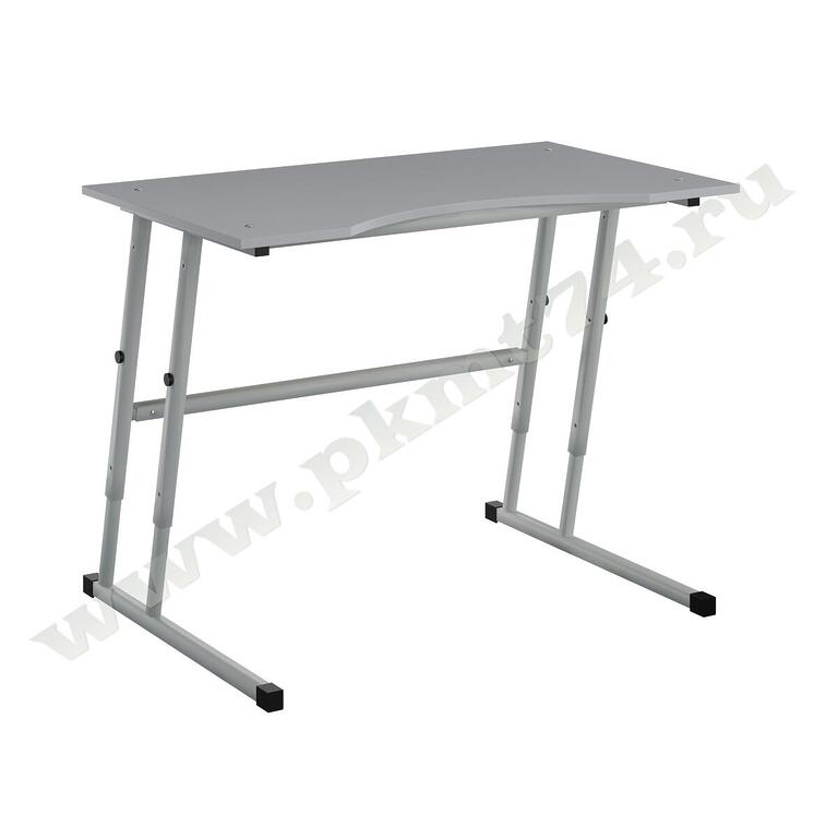 Стол на металлокаркасе эргономичный регулируемый МТ 01-27 Серый