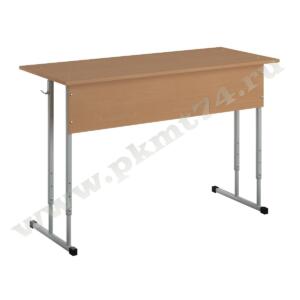 Стол ученический двухместный эконом МТ 01-3 № 5-7 Бук Бавария светлый Стол ученический двухместный эконом МТ 01-3 № 5-7 Бук Бавария светлый