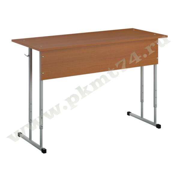 Стол ученический двухместный эконом МТ 01-3 № 5-7 Вишня Оксфорд