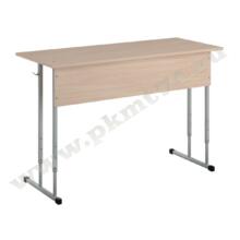 Стол ученический двухместный эконом МТ 01-3 № 5-7 Дуб Молочный