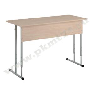 Стол ученический двухместный эконом МТ 01-3 № 5-7 Дуб Молочный Стол ученический двухместный эконом МТ 01-3 № 5-7 Дуб Молочный