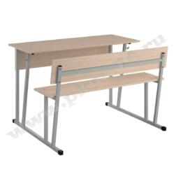 Парта со скамейкой МТ 01-6 Дуб Молочный