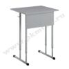 Стол одноместный с регулируемой высотой МТ 01-7 № 5-7 Серый