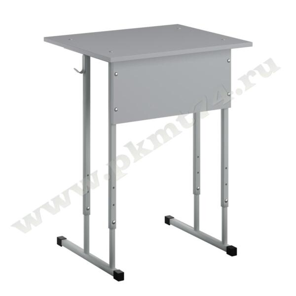 Стол одноместный с регулируемой высотой МТ 01-7 № 5-7 Серый