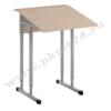 Парта с регулировкой высоты и наклона столешницы МТ 01-8 Дуб Молочный