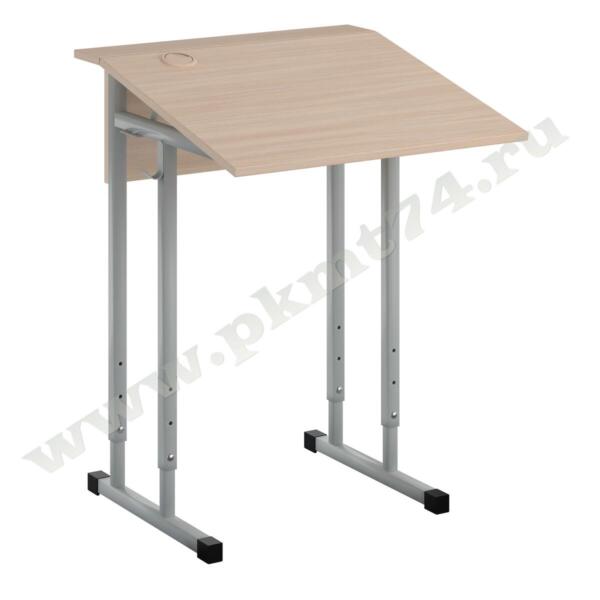 Парта с регулировкой высоты и наклона столешницы МТ 01-8 Дуб Молочный