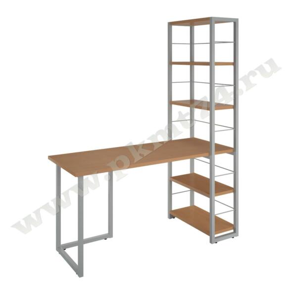 Письменный стол со стеллажом МТ 06-26 бук Бавария светлый