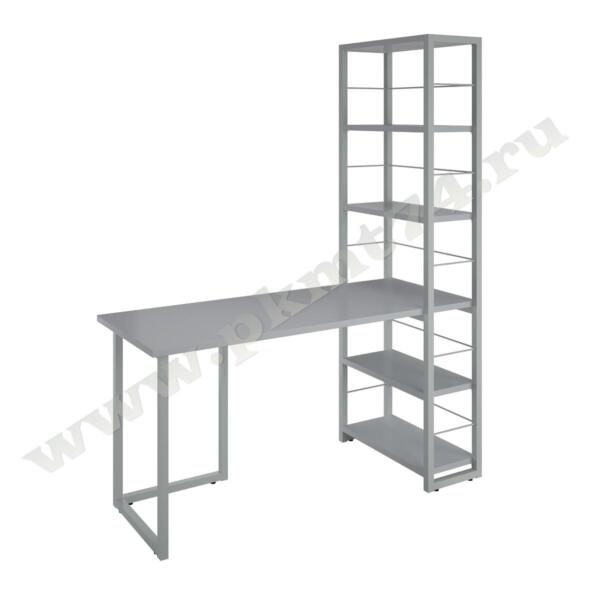 Письменный стол со стеллажом МТ 06-26 Серый