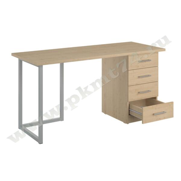 Стол с металлической опорой МТ 06-27 Клён