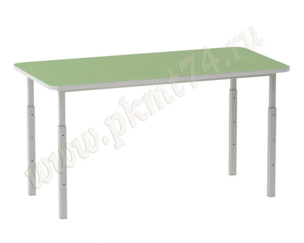 Стол детский на металлокаркасе с регулировкой МТ 17-6 Салатовый