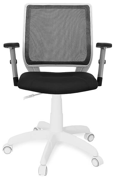 Кресло Фаворит 2С ТР3 пластик белый анфас