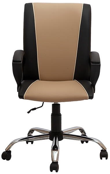 Кресло Премьер 5 L кожзам, хром анфас