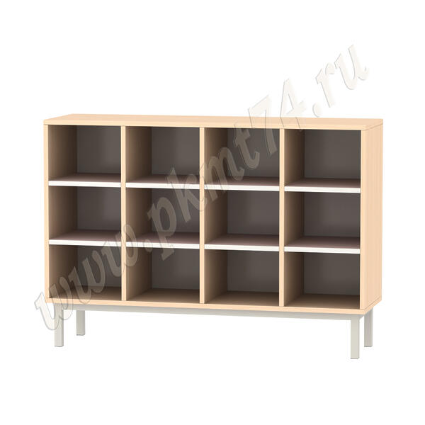 Стеллаж для обуви на каркасе МТ 11-27 Дуб Молочный-Ирис Стеллаж для обуви на каркасе МТ 11-27 Дуб Молочный-Ирис